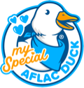 my specialAflac duckLogo